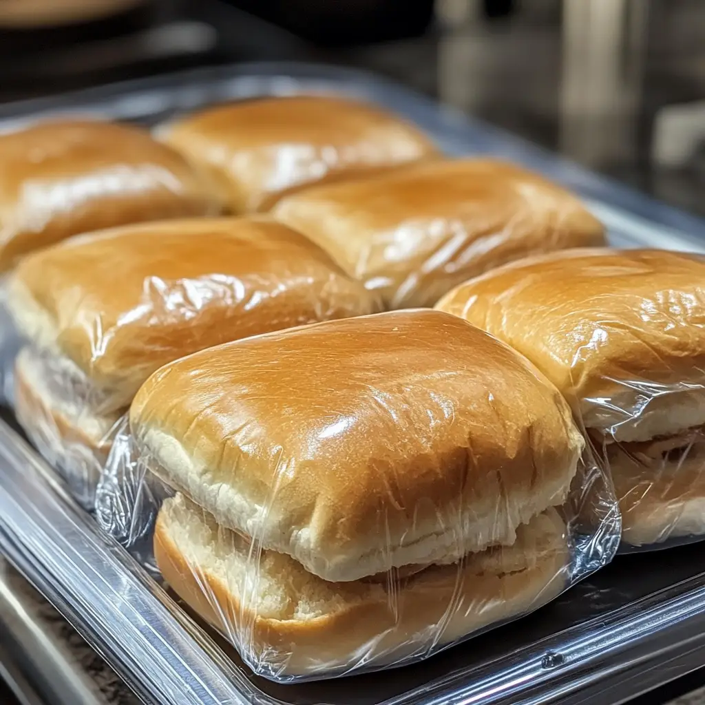 Storing Hawaiian Roll Breakfast Sliders