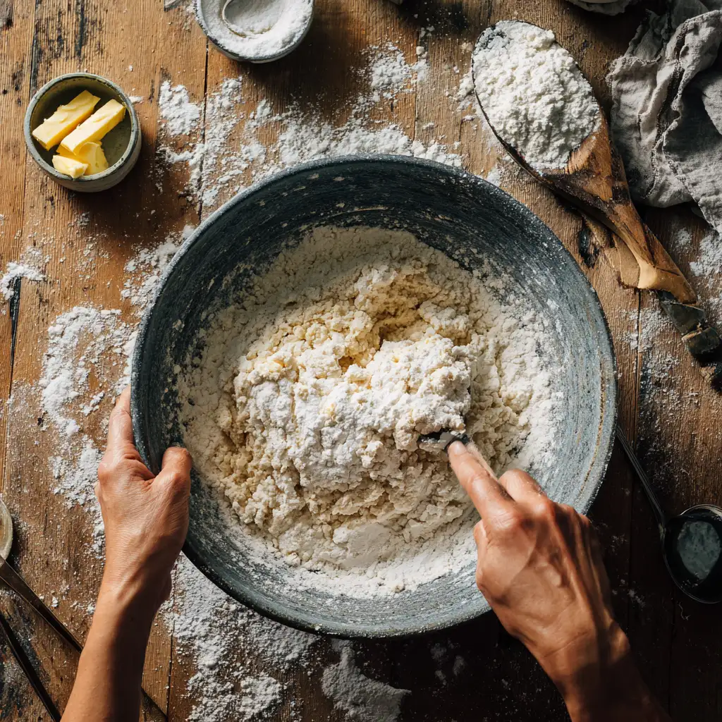 making vegan apple pie crust